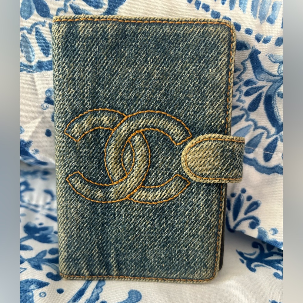 Authentic Chanel Jean Vintage Agenda